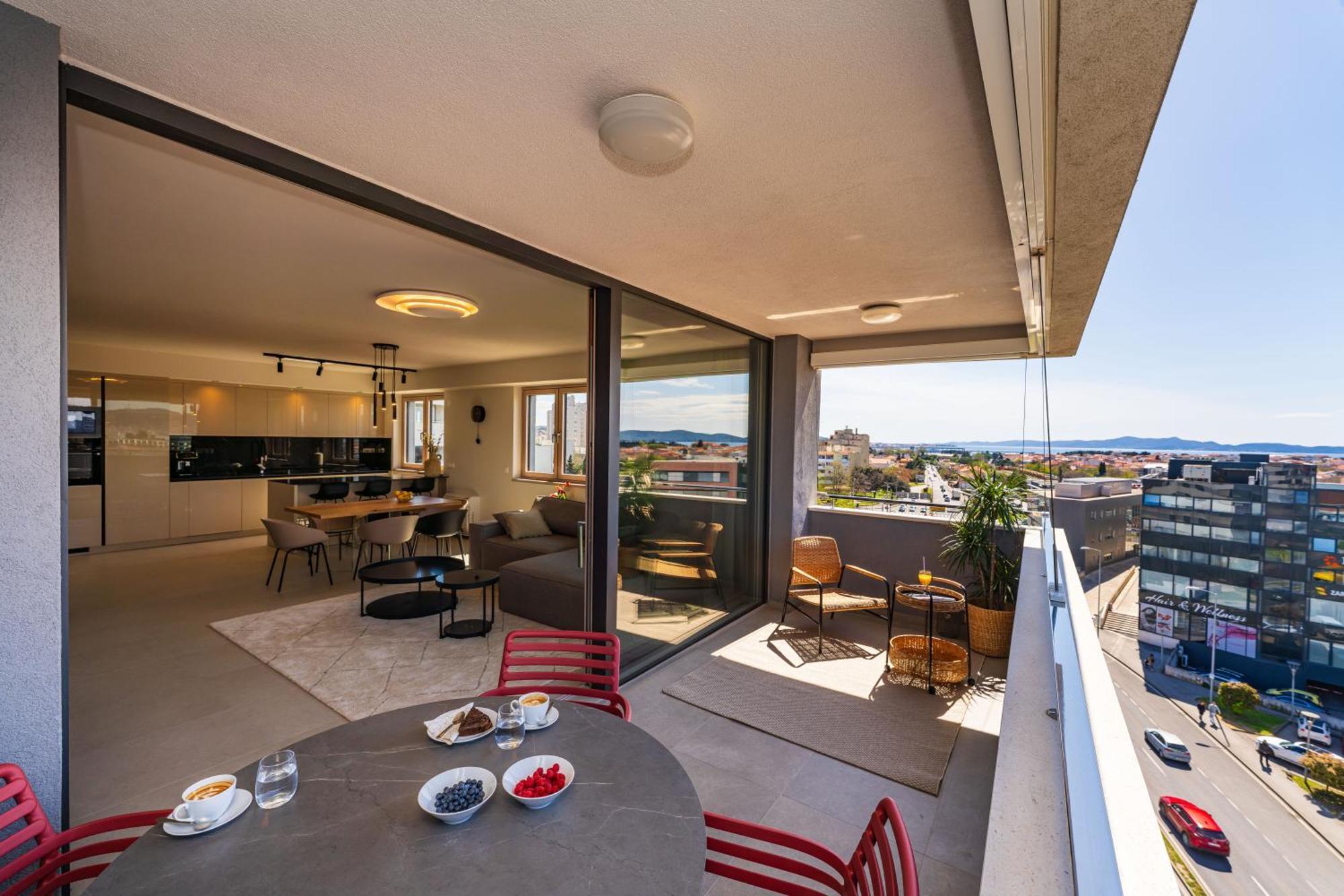 D-Apartment - With Garage And Balcony ザダル エクステリア 写真